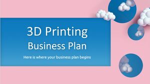 Plano de negócios de impressão 3D