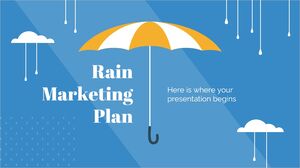 Regen-Marketingplan