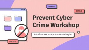 Warsztaty dotyczące zapobiegania cyberprzestępczości