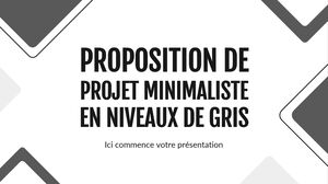 Proposal Proyek Grayscale Minimalis