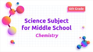 Научный предмет для средней школы – 6 класс: химия