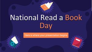 Nationaler Tag des Lesens eines Buches