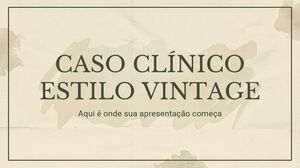 Vintage Stil Klinik Vaka