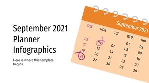 September Month Planner 2021 Infographics