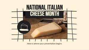 Mois national du fromage italien