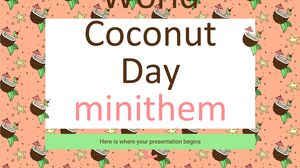 Minitema do Dia Mundial do Coco