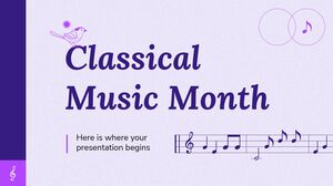 Monat der klassischen Musik