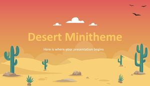 Minitema del deserto