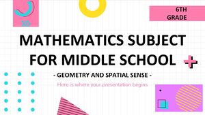 Matematică pentru gimnaziu - Clasa a VI-a: Geometrie și simț spațial