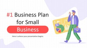 Plano de negócios nº 1 para pequenas empresas