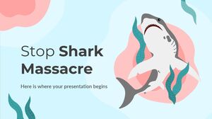 Stoppt das Hai-Massaker
