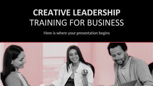 ビジネス向けクリエイティブ リーダーシップ トレーニング