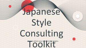 Setul de instrumente de consultanță în stil japonez