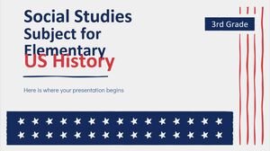 Sujet d'études sociales pour l'élémentaire - 3e année : histoire des États-Unis