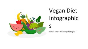 Infográficos de dieta vegana