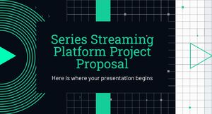 Proposition de projet de plateforme de streaming de séries