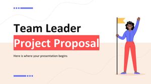 Propunere de proiect lider de echipă