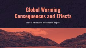 عواقب وتأثيرات ظاهرة الاحتباس الحراري