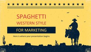 Stile Spaghetti Western per il marketing