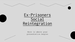 إعادة الإدماج الاجتماعي للسجناء السابقين
