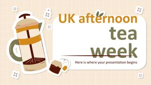 Minithema der britischen Afternoon Tea Week