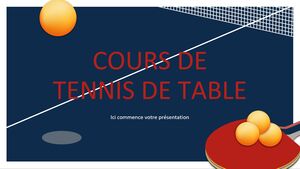 Table Tennis Course
