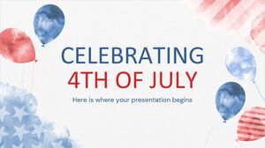 Celebrating 4th of July