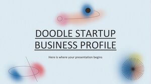 Profil d'entreprise de démarrage Doodle