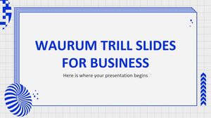 شرائح Waurum Trill للأعمال