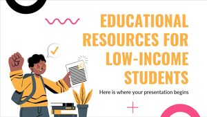 Educational Resources for Low-Income Students Thesis