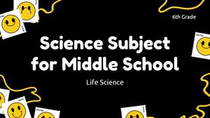 Przedmiot naukowy dla gimnazjum - klasa 6: Nauki o życiu