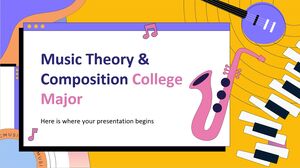 Especialidad universitaria en teoría y composición musical