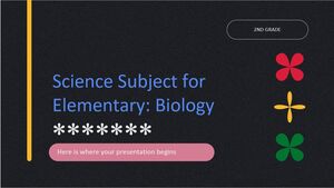 Materia di Scienze per la Scuola Elementare - 2° Grado: Biologia