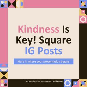 Życzliwość jest kluczem! Kwadratowe posty na IG