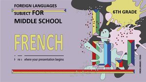 Asignatura de Lenguas Extranjeras para la Escuela Secundaria: Francés