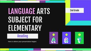 مادة فنون اللغة للمرحلة الابتدائية - الصف الثاني: القراءة