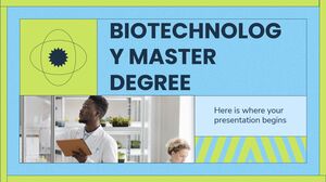 Master-Abschluss in Biotechnologie