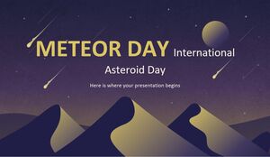 Meteortag / Internationaler Asteroidentag