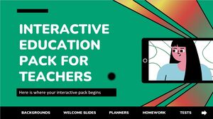 Pachet interactiv de educație pentru profesori