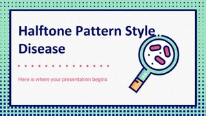 Halftone Pattern Style Disease