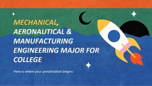 Mechanical, Aeronautical & Manufacturing Engineering Major for College