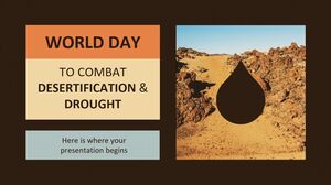 Dia Mundial de Combate à Desertificação