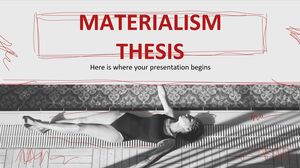Materialism Thesis