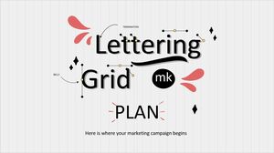 Planul MK Grid de litere