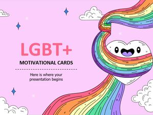 Cartes de motivation LGBT+