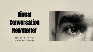 Boletín de conversación visual