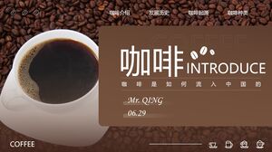 Introduction to Coffee Culture PowerPoint Template