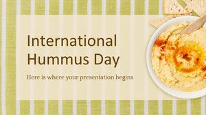 Ziua Internațională a Hummusului