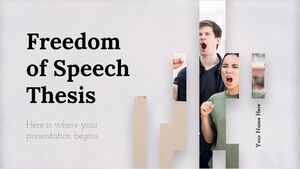 Thèse sur la liberté d'expression