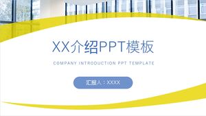 XX Einführung PPT-Vorlage